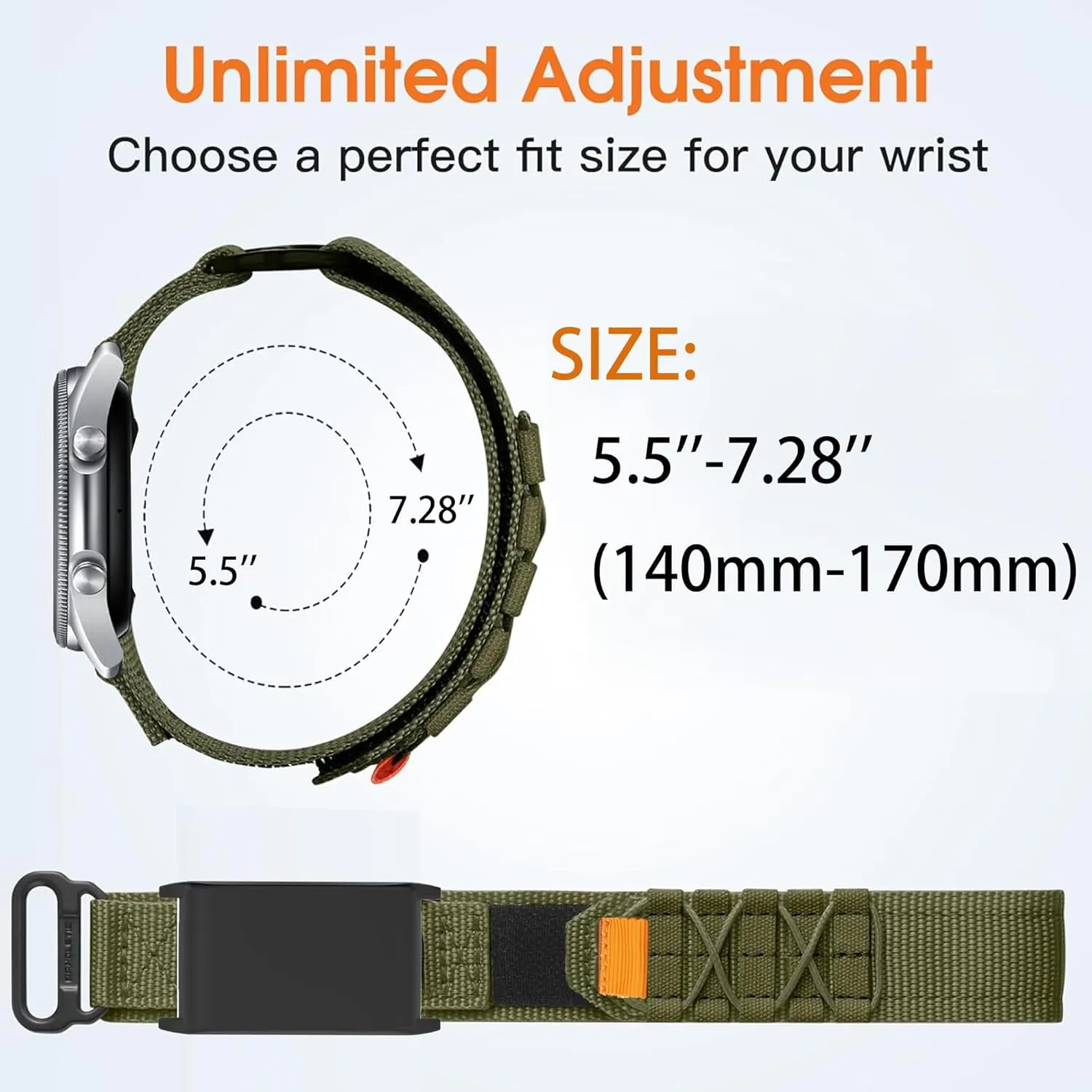 Compatible with WHOOP 4.0 Bands with Case, Quick Release Rugged Nylon Sports Strap with Woven Loop Design Compatible with WHOOP 5.0 PEAK, LIFE MG, One, 4.0, 3.0