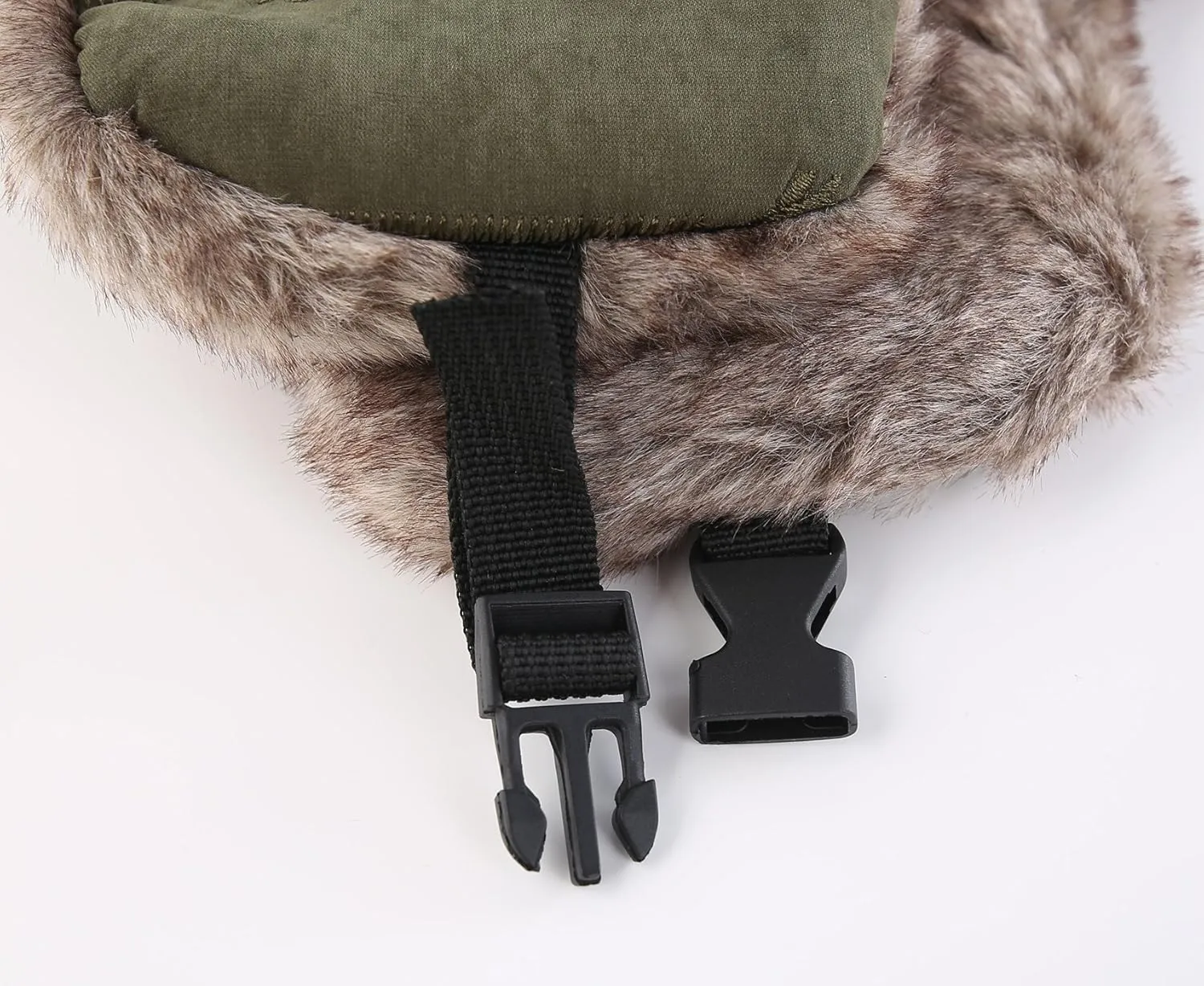 Connectyle Men's Trooper Trapper Hat Warm Winter Hats with Removable Face Mask Earflaps Faux Fur Hunting Outdoor Hat
