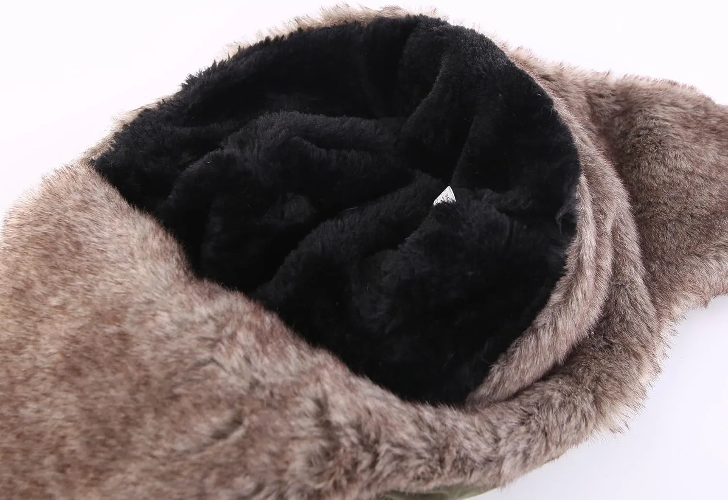 Connectyle Men's Trooper Trapper Hat Warm Winter Hats with Removable Face Mask Earflaps Faux Fur Hunting Outdoor Hat