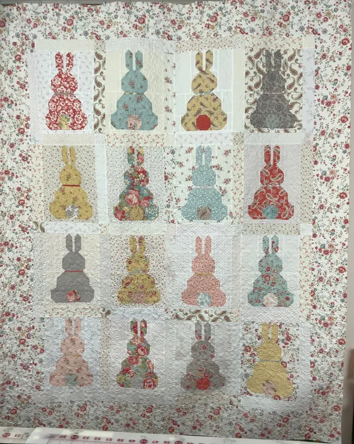 Country Bunnies Quilt Kit