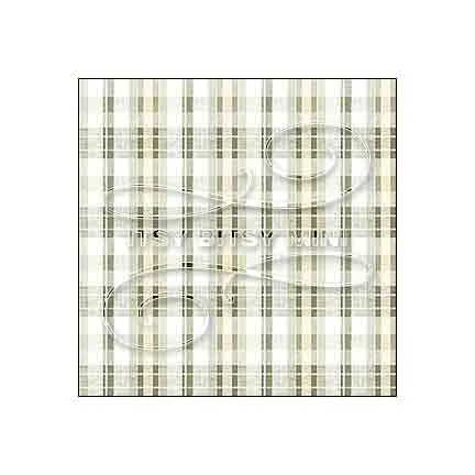 Country Plaid - Dollhouse Wallpaper