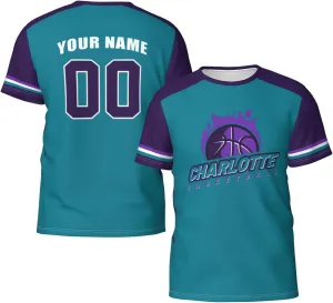 Custom Basketball Shirts for Men Women Personalized Name and Number Short Sleeve Customized Basketball T-Shirt Gifts