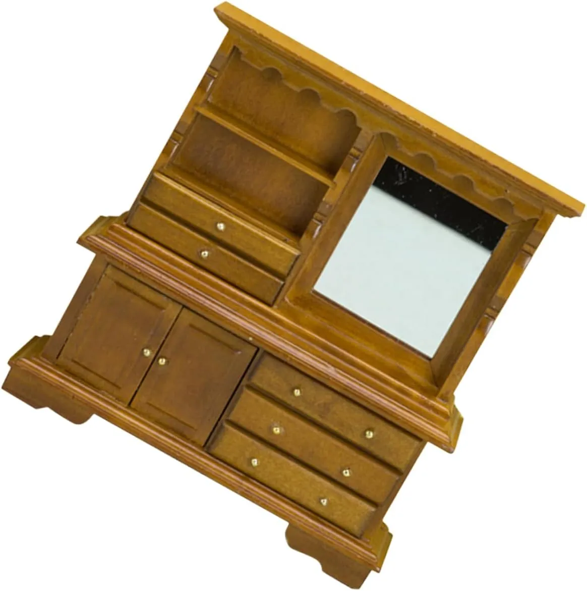 Cute Mini Dresser Toy Miniature Dollhouse Furniture DIY Decorative Miniature Scene