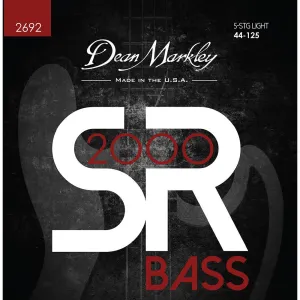 Dean Markley Sr2000 Bass Guitar Strings  Light 5str 44-125