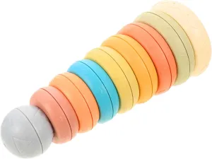 DECHOUS 1 Set Stacking Rings for The Ring Stacking Building Blocks for for Babies Colored Stacking Ring Circle Stacking