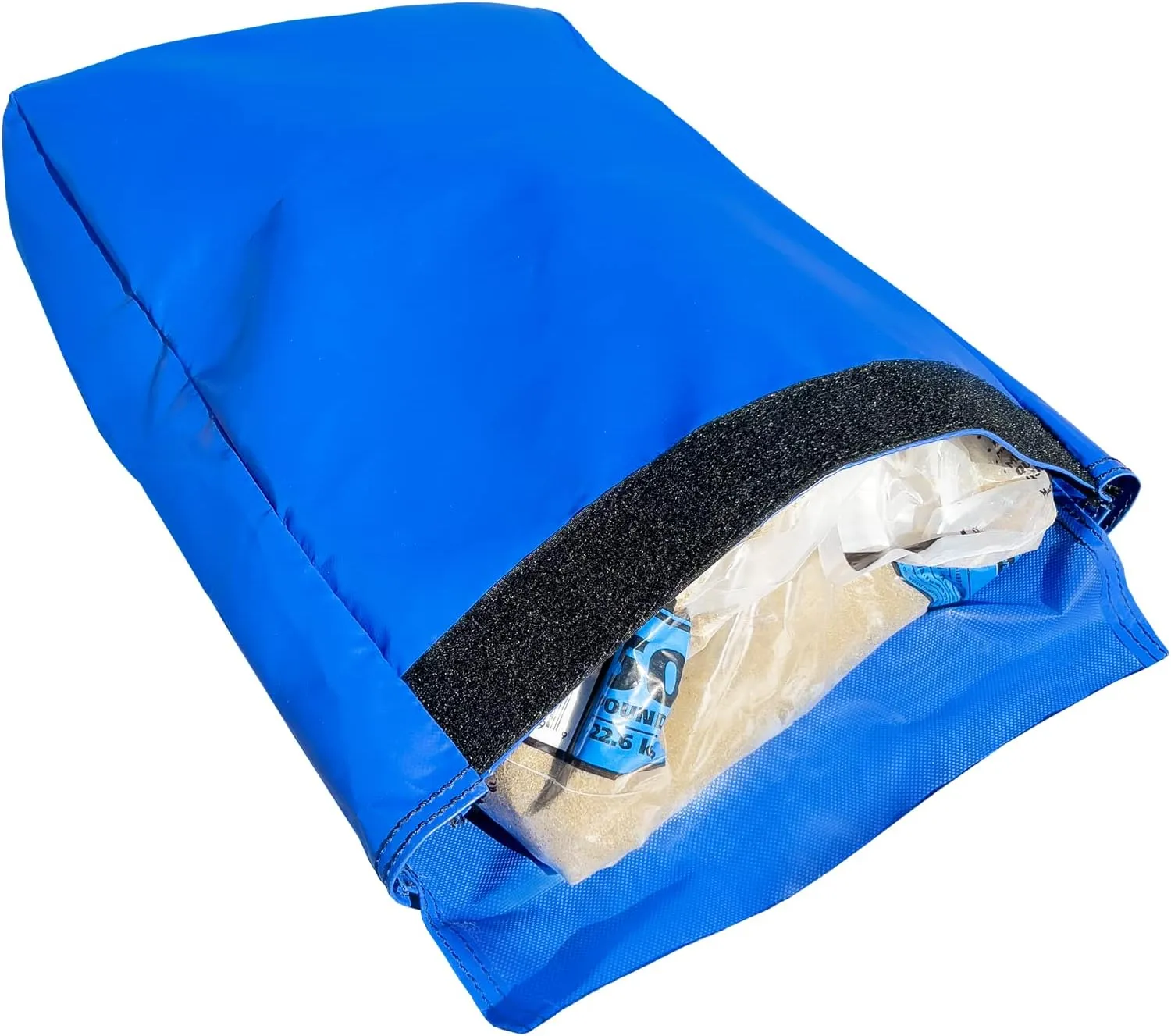 Deluxe Extra Durable Vinyl Sand Bags, Anchor Safety Product for Inflatable Bounce House, Water Slides, Canopies and Tents, Holds 50 Pound Capacity, 4 Pack