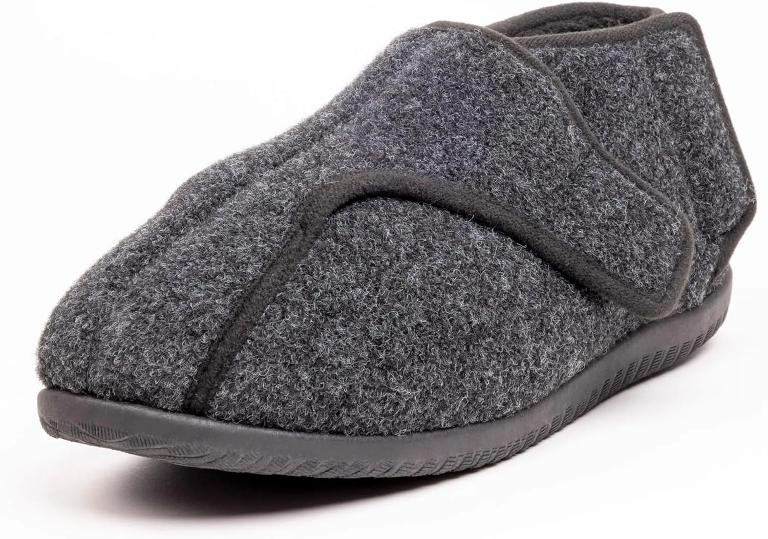 Diabetic Shoes for Men Extra Wide Width Adjustable Men's Diabetic Shoes with Plush Lining Diabetic Slippers for Men Extra Wide Width Foot Pain Relief