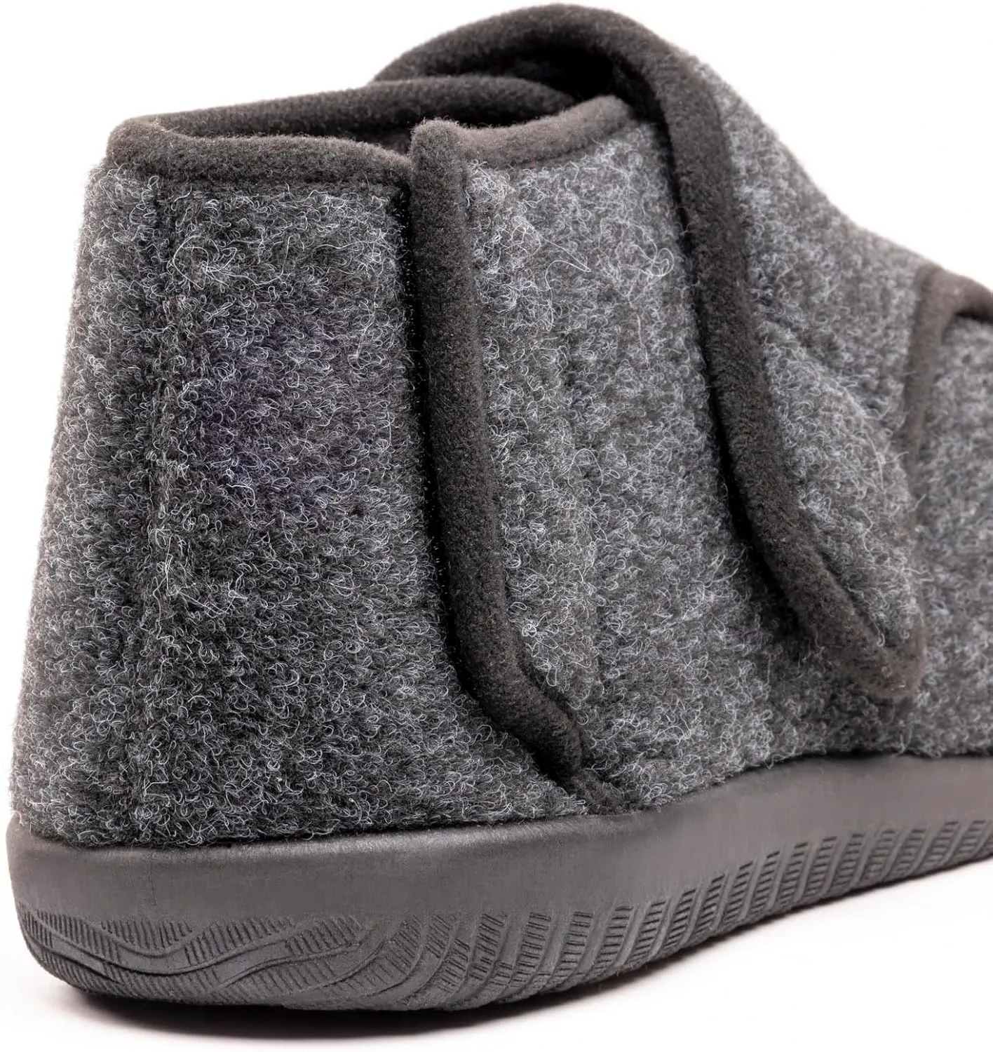 Diabetic Shoes for Men Extra Wide Width Adjustable Men's Diabetic Shoes with Plush Lining Diabetic Slippers for Men Extra Wide Width Foot Pain Relief