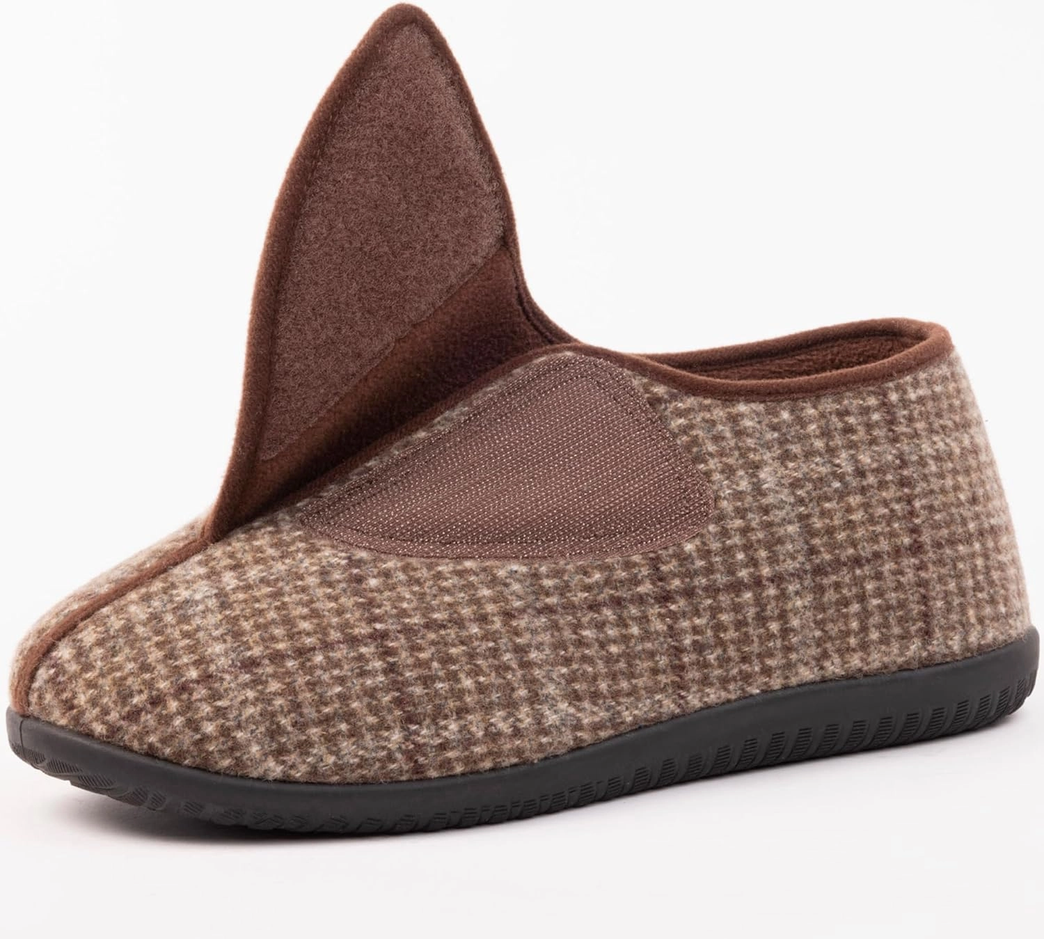 Diabetic Shoes for Men Extra Wide Width Adjustable Men's Diabetic Shoes with Plush Lining Diabetic Slippers for Men Extra Wide Width Foot Pain Relief