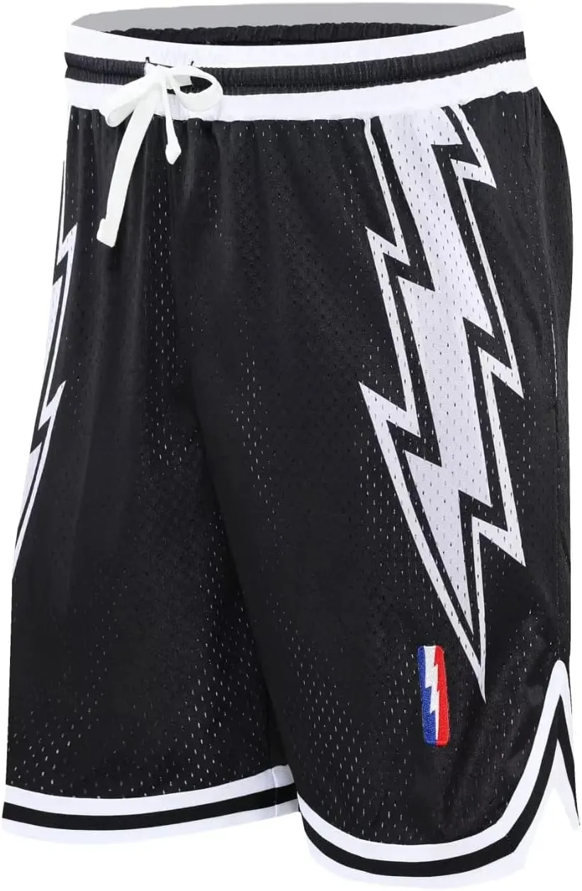 DIOTSR Mens Basketball Shorts Casual Retro Graphic Shorts Athletic Running Shorts Streetwear Designer Shorts with Pockets