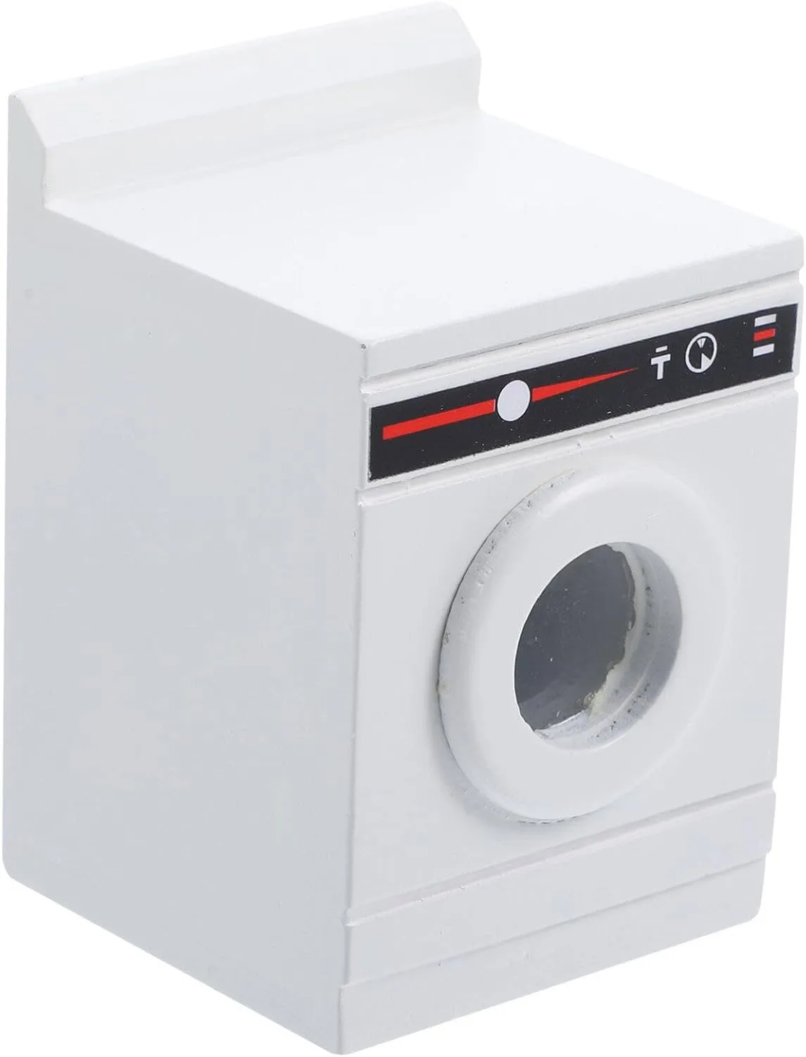 Dollhouse Furniture Miniature Dollhouse Washing Machine 1: 12 Scale Dollhouse Miniature Dollhouse Laundry Room Furniture for Dollhouse Appliance Toy Cloth Washer Miniature