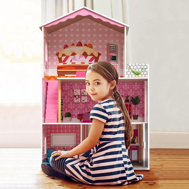 Dreamy Wooden Dollhouse
