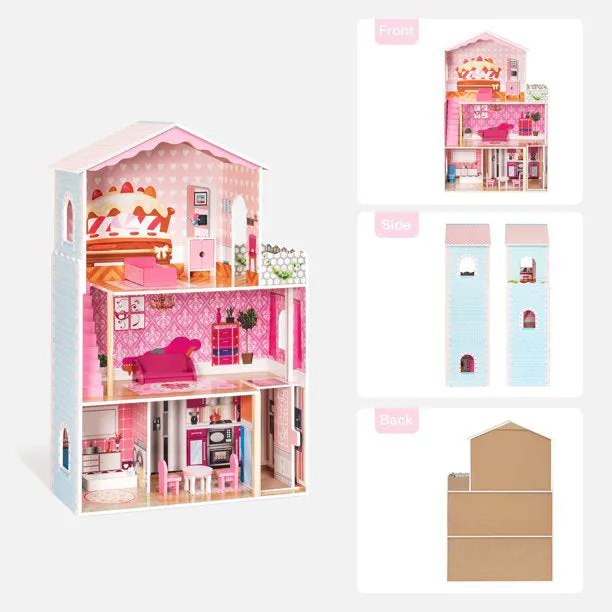 Dreamy Wooden Dollhouse