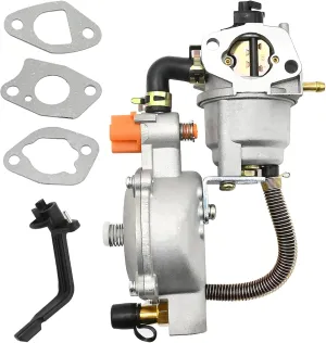 Dual Fuel Carburetor LPG Conversion Kit Replacemant for Tonco Generator GX200 170F 208cc 210cc 212cc 170G-GX200 6.5-7.5 HP