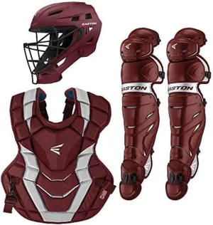 Easton | Elite X 2.0 Baseball Catcher's Equipment | Box Set | NOCSAE Approved | Youth/Intermediate/Adult | Multiple Colors