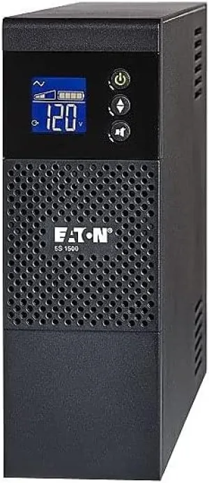 Eaton 5S1500LCD UPS Battery Backup & Surge Protector, 1500VA / 900W, AVR, LCD Display, Line Interactive