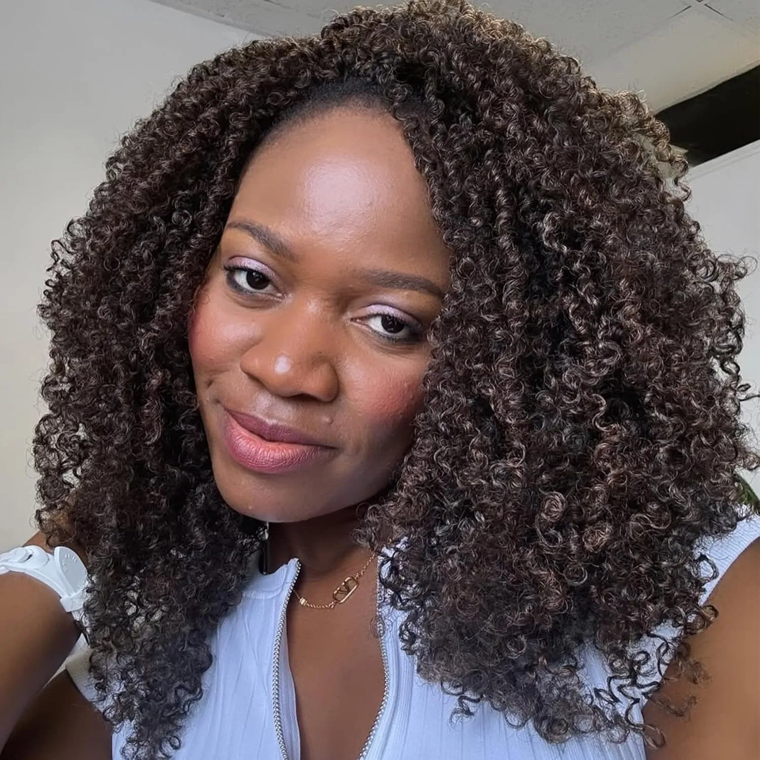 Eerya 10 Inch Yanky Twist Crochet Hair for Women 8 Packs Fluffy Prelooped Senegalese Spring Mini Yankee Yaki Twists Crochet Braids Synthetic Braiding Hair Extensions (10 inch, #4)