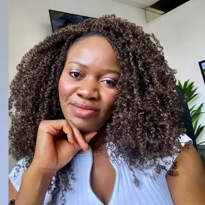 Eerya 8 Inch Yanky Twist Crochet Hair for Women 8 Packs Fluffy Prelooped Senegalese Spring Mini Yankee Yaki Twists Crochet Braids Synthetic Braiding Hair Extensions (8 inch, #4)