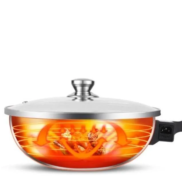 Electric Non-Stick Pan - Versatile Cooking Tool for Easy Meals