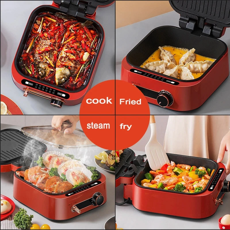 Electric MultiCooker Frying Pan