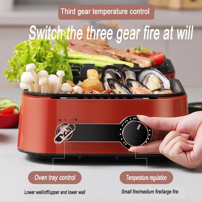 Electric MultiCooker Frying Pan