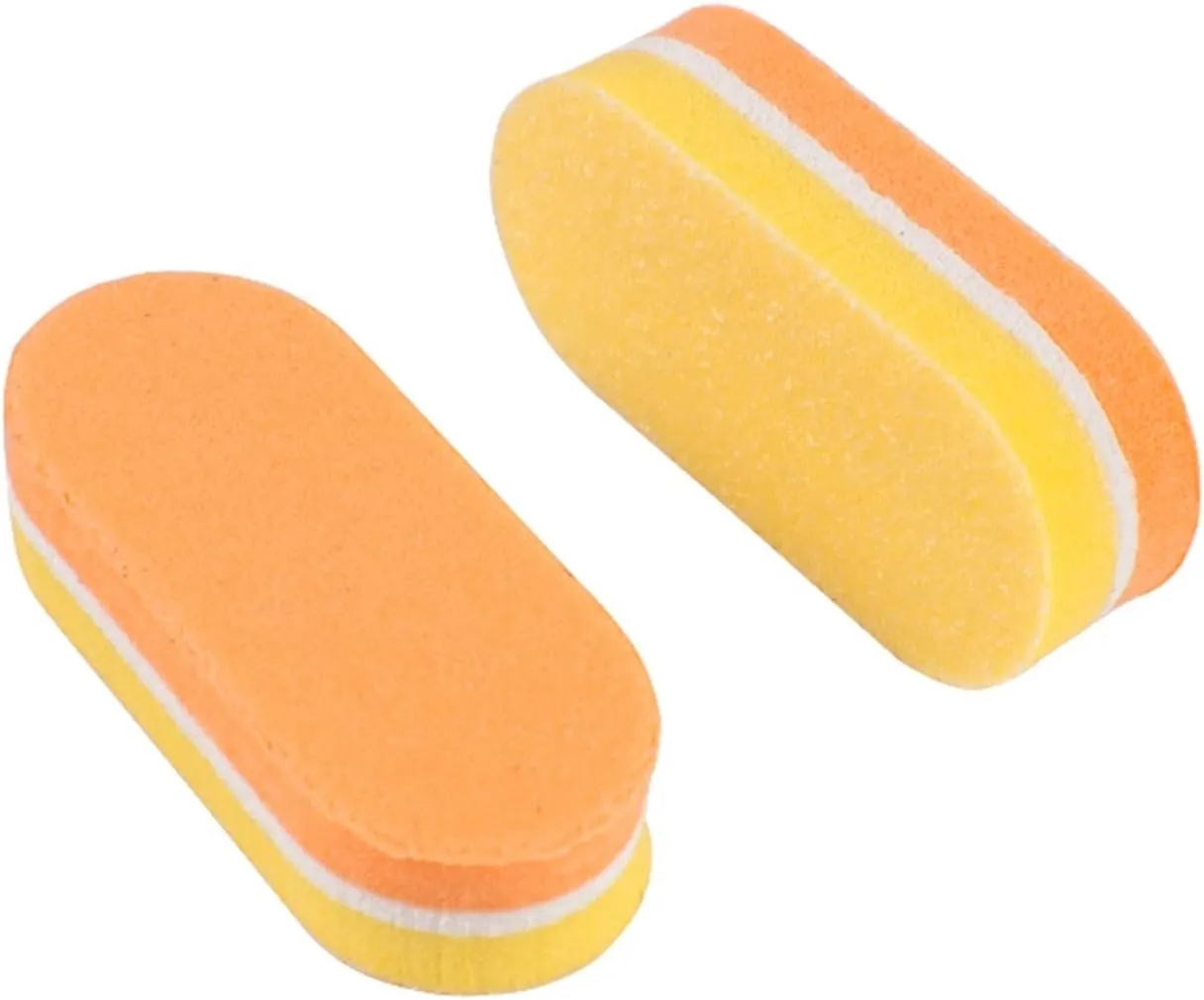 Emery Boards Nail Care kit with Nail File Buffer, 500Pcs/lot Sponge Nail Files 100/186 Mini Mix Color Nail Buffer Double Side Sanding(Lime)