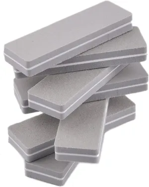 Emery Boards Nail Care kit with Nail File Buffer, 50pcs/lot Gray Nail File Compatible with Manicure 100/180 Nail Sanding Blocks