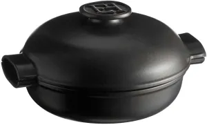 Emile Henry Delight Ceramic 2.5 Quart Braiser, Slate