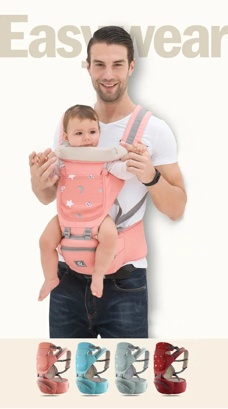 Ergonomic Infant Hipseat Baby Carrier – Front Facing