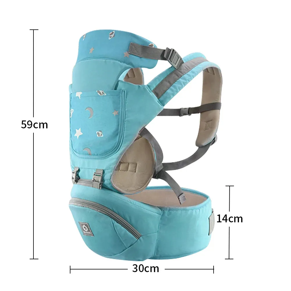 Ergonomic Infant Hipseat Baby Carrier – Front Facing