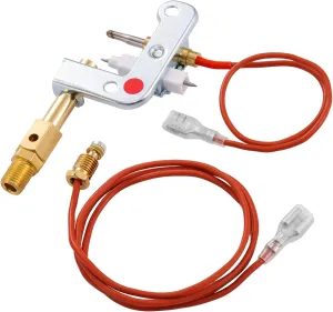 F273401 73404 Pilot Assembly, 78422 Space Heater Pilot Compatible with Portable Heater MH9B MH9BX Dewalt Small Propane Heater