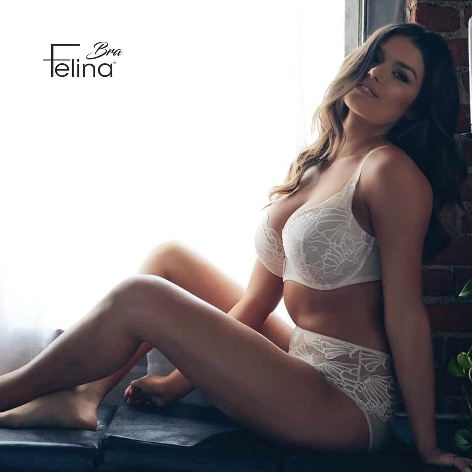 Felina Paramour Tempting Plush All Over Lace Underwire Bra 2-Pack