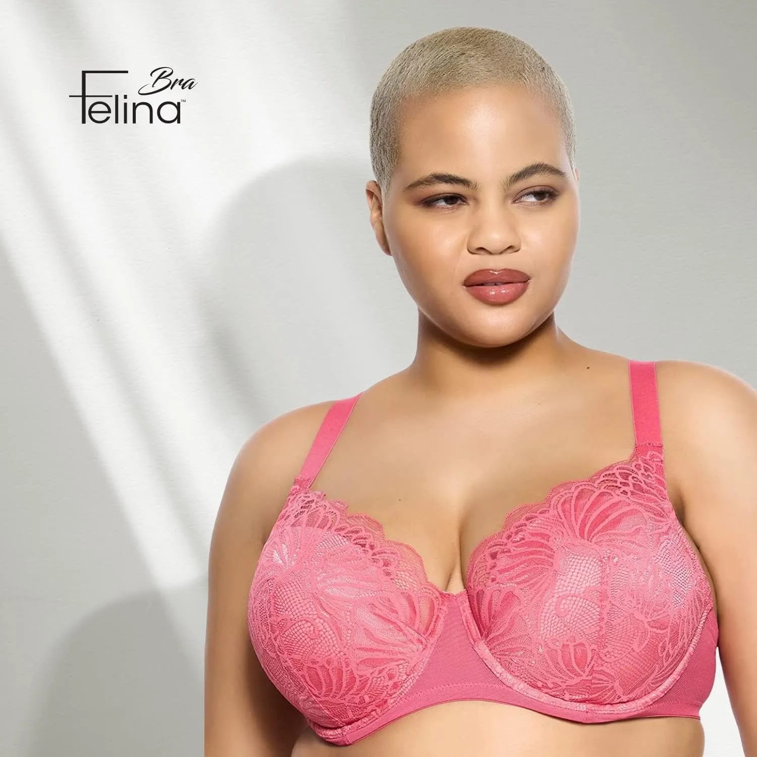 Felina Paramour Tempting Plush All Over Lace Underwire Bra 2-Pack