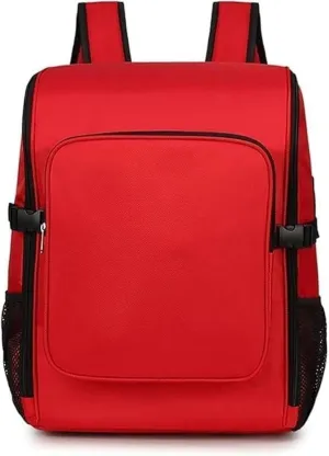 First Aid Kit Backpack, Empty Emergency Medical Bag, Large Capacity Travel Rescue Trauma Backpack for Hiking, Camping, Outdoor, Home, Office, First Responder