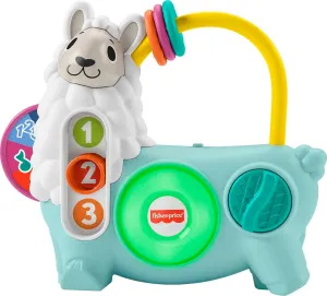 Fisher-Price Baby Learning Toy Linkimals 123 Activity Llama for Ages 9  Months, Compatible Only with Linkimals Items
