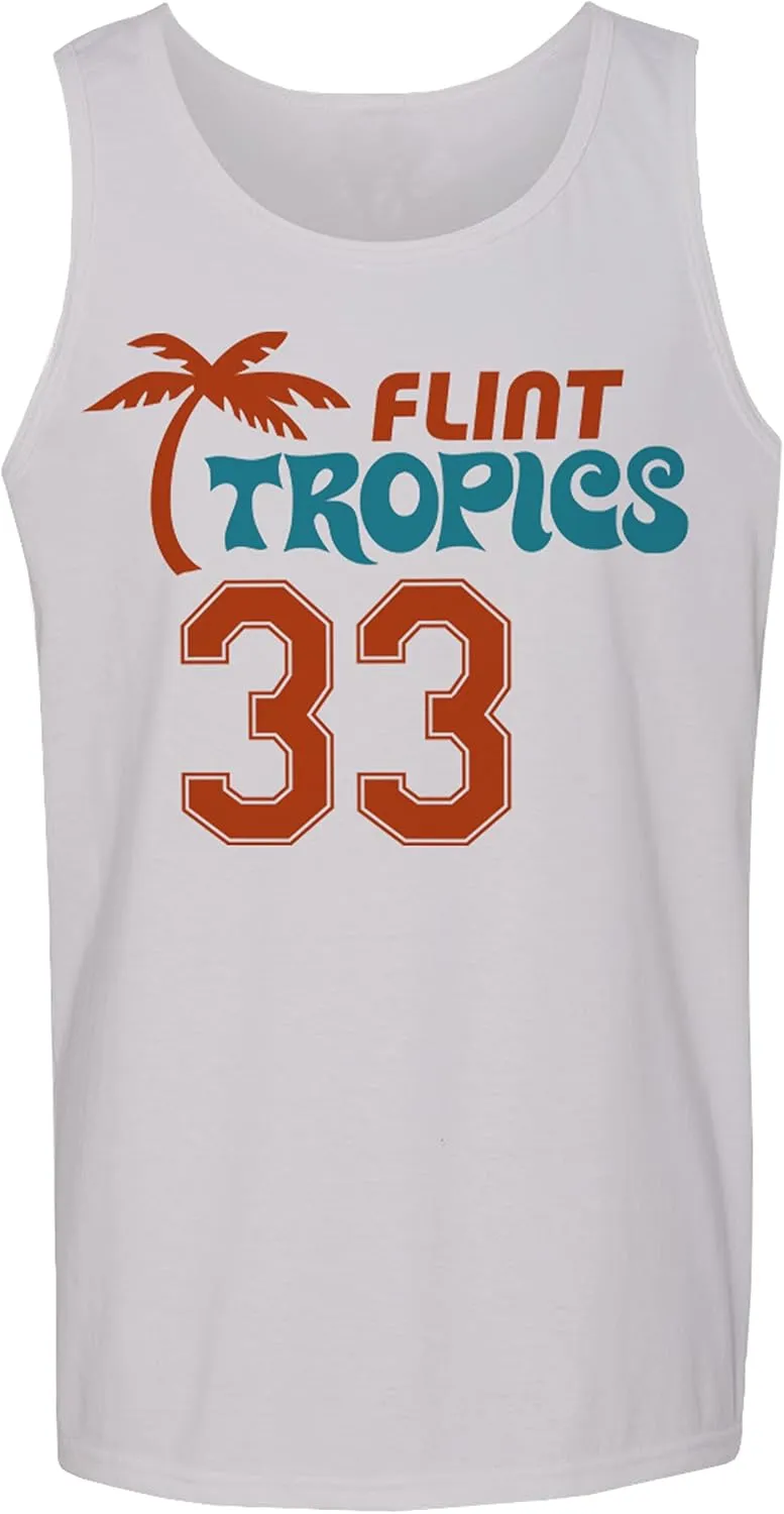 Flint Tropics Jackie Moon 33 Semi Pro Basketball Men's Tank Top