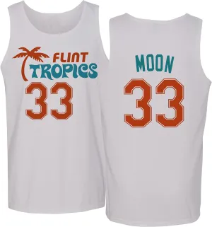 Flint Tropics Jackie Moon 33 Semi Pro Basketball Men's Tank Top