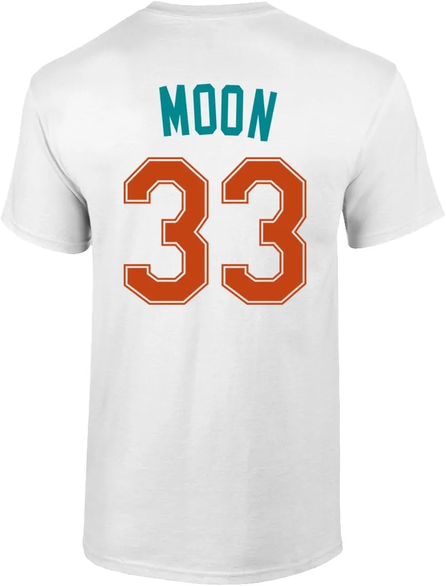 Flint Tropics Jackie Moon 33 Semi Pro Basketball Youth Boys Girls T Shirt