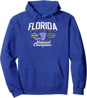 Florida Gators National Champs 2025 Men's Basketball Dunk Pullover Hoodie