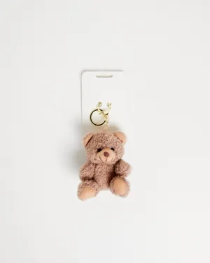 Fluffy Bear Keyring