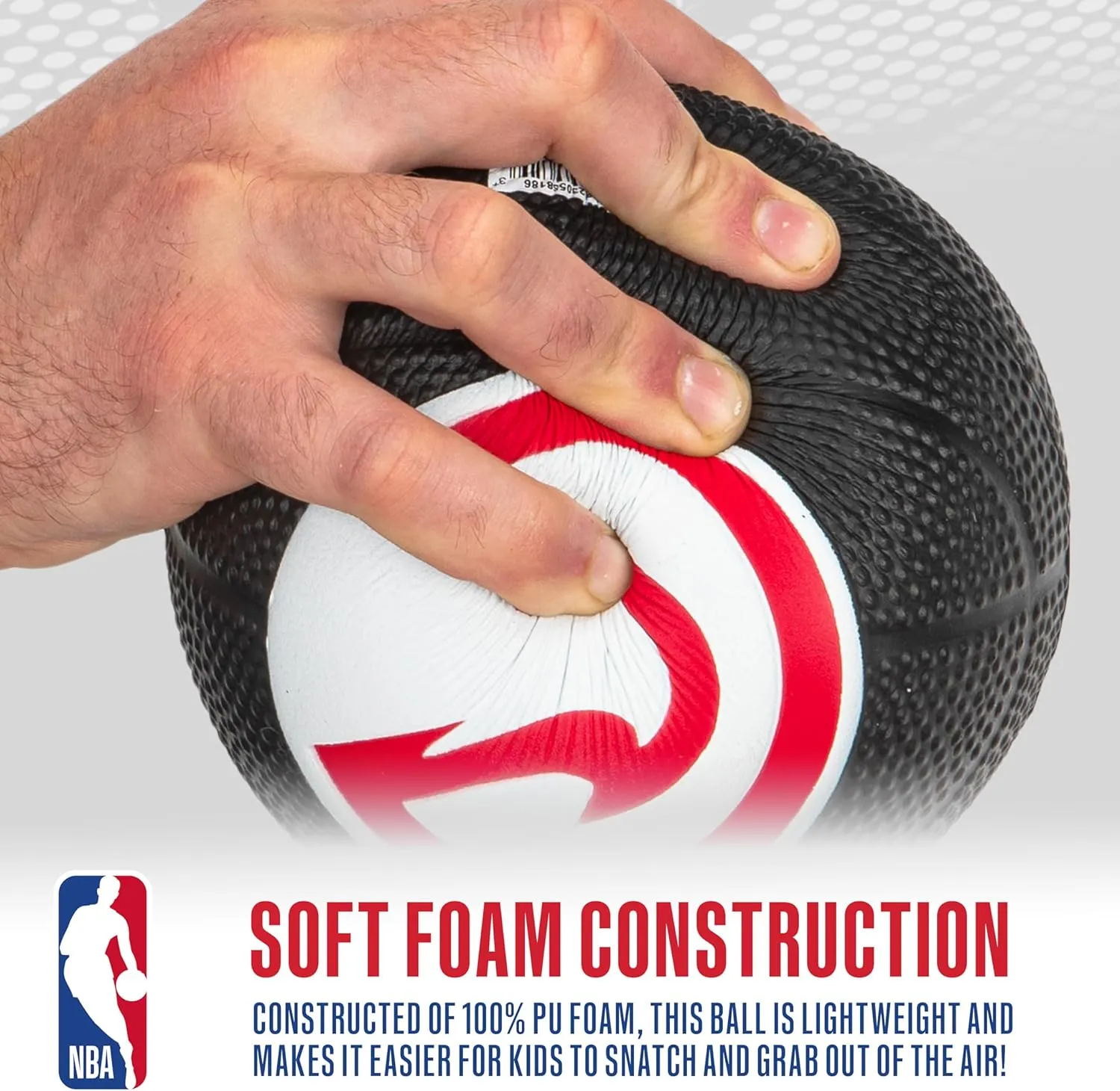 Franklin Sports Kids NBA Mini Foam Basketball - 5.5" Inch Soft Toy Basketball for Indoor or Mini Over the Door Hoops
