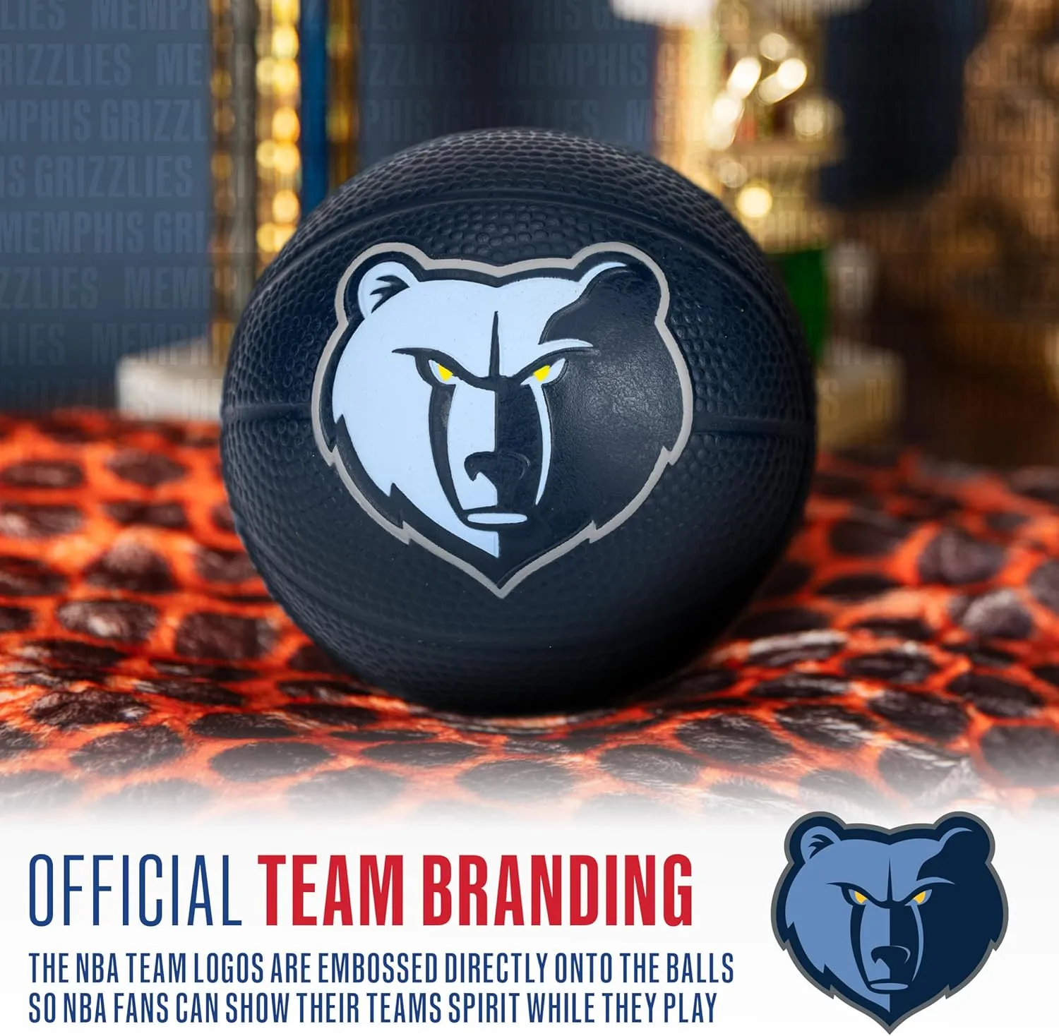 Franklin Sports Kids NBA Mini Foam Basketball - 5.5" Inch Soft Toy Basketball for Indoor or Mini Over the Door Hoops