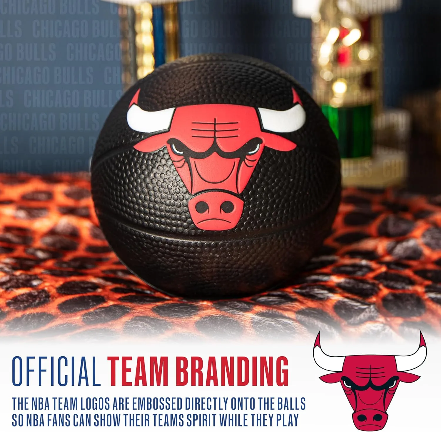Franklin Sports Kids NBA Mini Foam Basketball - 5.5" Inch Soft Toy Basketball for Indoor or Mini Over the Door Hoops