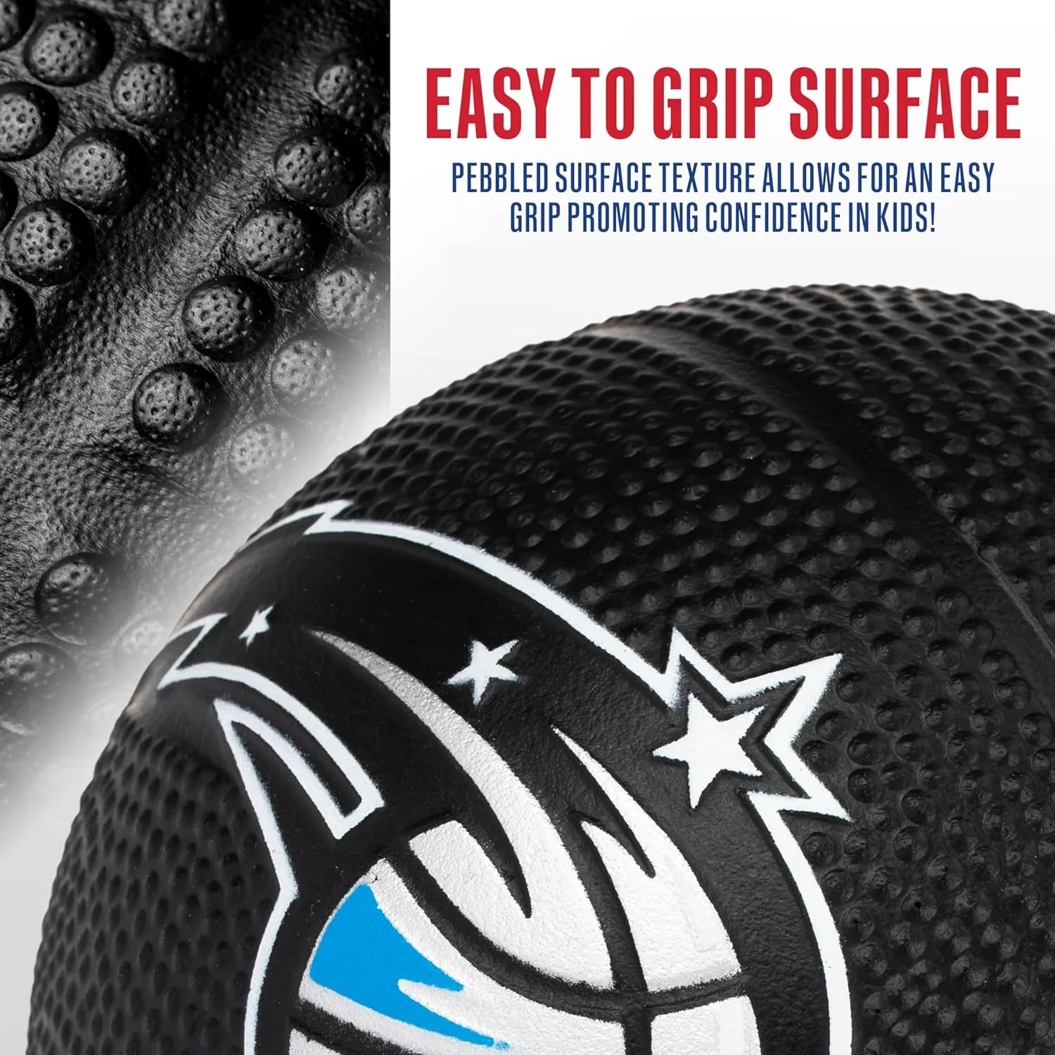 Franklin Sports Kids NBA Mini Foam Basketball - 5.5" Inch Soft Toy Basketball for Indoor or Mini Over the Door Hoops