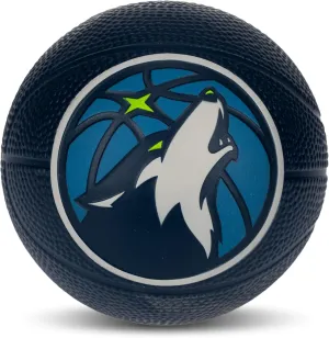 Franklin Sports Kids NBA Mini Foam Basketball - 5.5" Inch Soft Toy Basketball for Indoor or Mini Over the Door Hoops