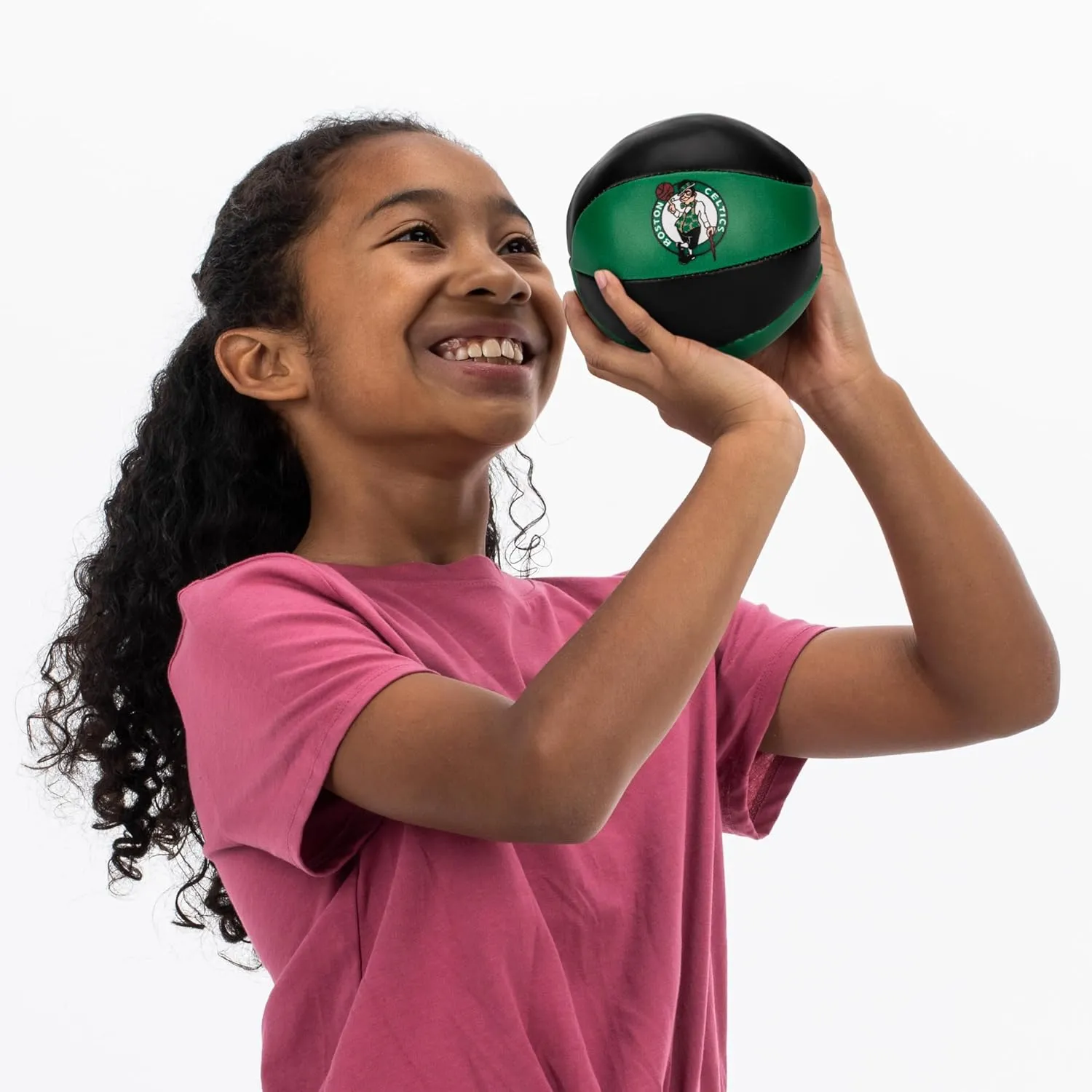 Franklin Sports NBA Toy Basketballs - 2 Pack of Kids Soft Mini Basketballs for Over the Door   Indoor Hoops - NBA Fan Shop Kids Soft Toy Basketballs - (2) Mini Balls Included
