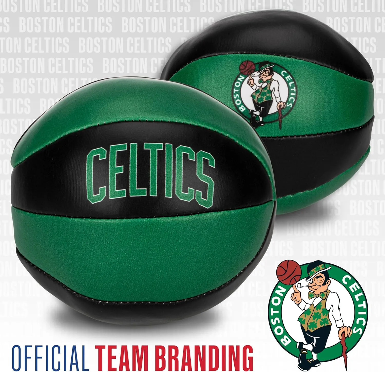 Franklin Sports NBA Toy Basketballs - 2 Pack of Kids Soft Mini Basketballs for Over the Door   Indoor Hoops - NBA Fan Shop Kids Soft Toy Basketballs - (2) Mini Balls Included