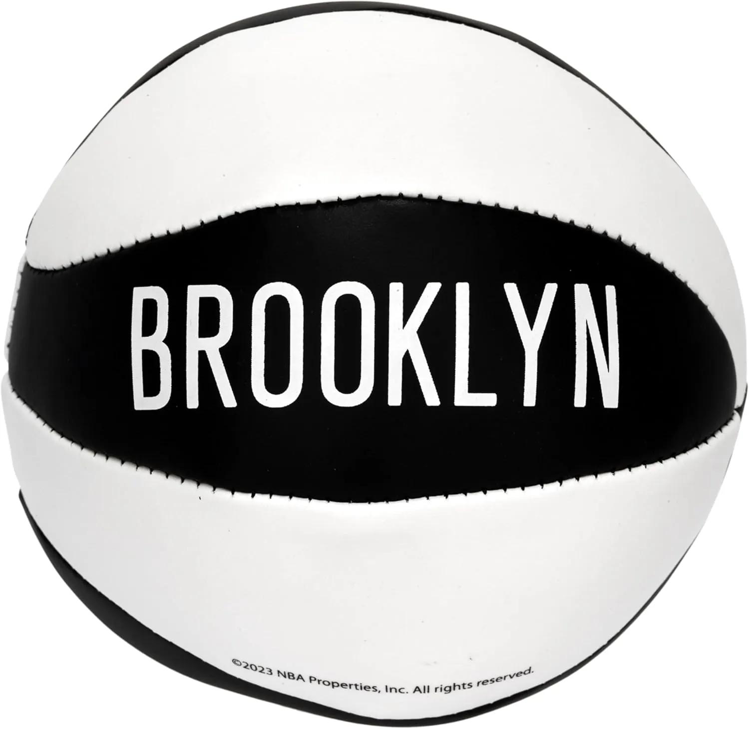 Franklin Sports NBA Toy Basketballs - 2 Pack of Kids Soft Mini Basketballs for Over the Door   Indoor Hoops - NBA Fan Shop Kids Soft Toy Basketballs - (2) Mini Balls Included