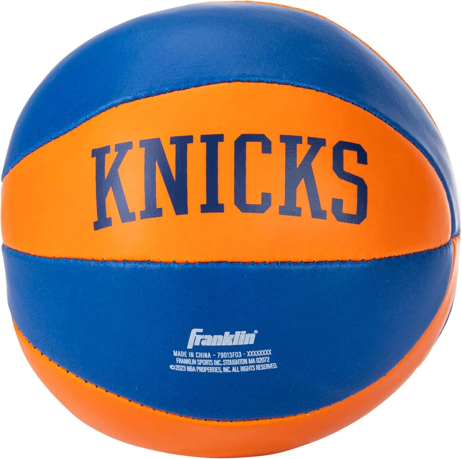 Franklin Sports NBA Toy Basketballs - 2 Pack of Kids Soft Mini Basketballs for Over the Door   Indoor Hoops - NBA Fan Shop Kids Soft Toy Basketballs - (2) Mini Balls Included