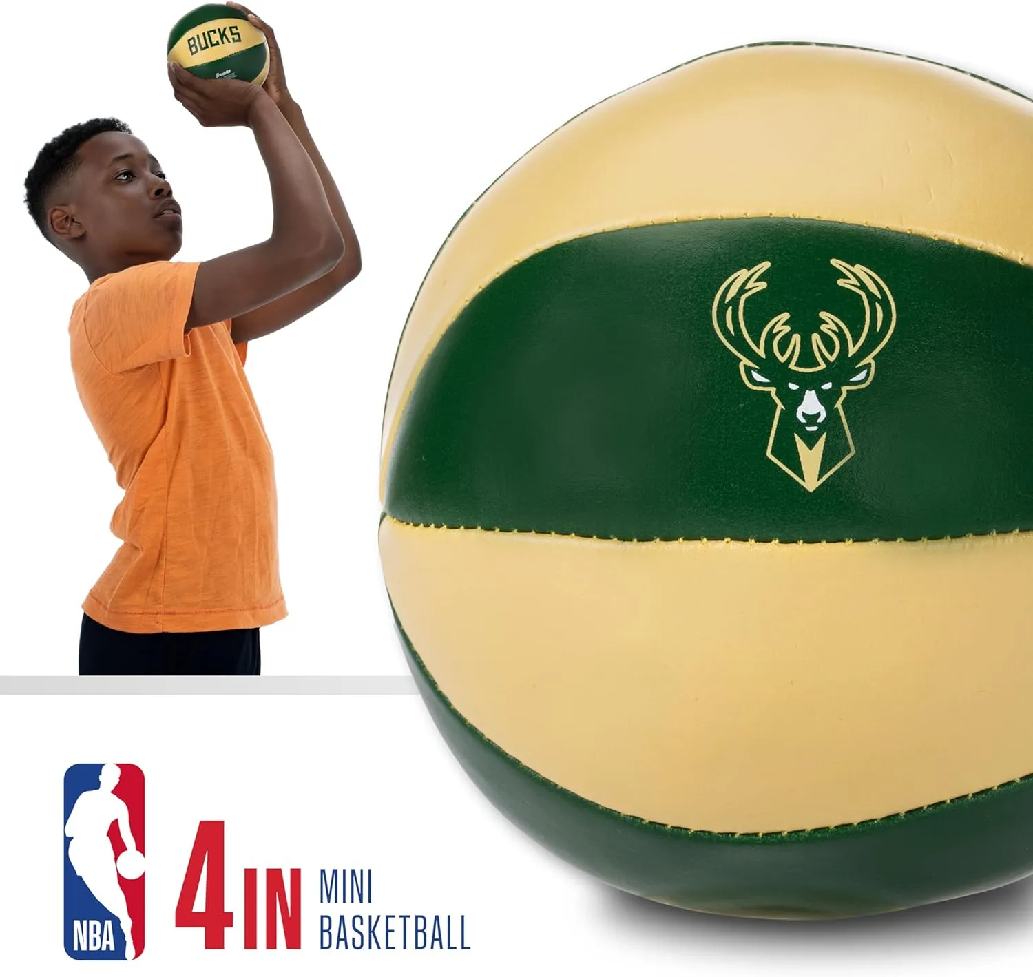 Franklin Sports NBA Toy Basketballs - 2 Pack of Kids Soft Mini Basketballs for Over the Door   Indoor Hoops - NBA Fan Shop Kids Soft Toy Basketballs - (2) Mini Balls Included
